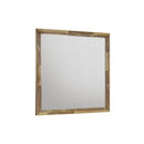  Monarch I 5277 Dresser Mirror - Oak IMAGE 1