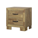  Monarch I 5278 2-Drawer Nightstand - Oak IMAGE 1