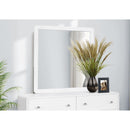  Monarch I 5292 Dresser Mirror - White IMAGE 2