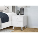  Monarch I 5293 2-Drawer Nightstand - White IMAGE 2