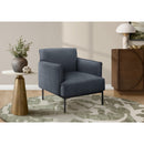  Monarch I 8082 Accent Chair  - Blue/Black IMAGE 2