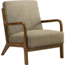  Monarch I 8331 Accent Chair  - Brown/Walnut IMAGE 1