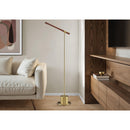  Monarch I 9652 65" Floor Lamp - Brown IMAGE 2