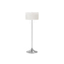  Monarch I 9681 61" Floor lamp - Silver/White IMAGE 1