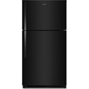  Whirlpool 32.8-inch, 21.3 cu. ft. Freestanding Top Freezer Refrigerator with Flexi-slide™ Deli Drawer WRTX7421TB IMAGE 1