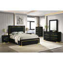  IFDC IF-100 6-Drawer Dresser with Mirror IF-100 Dresser & Mirror IMAGE 2