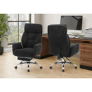  Monarch I 7273 Office Chair - Black Fabric / High Back Executive IMAGE 1