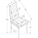  Monarch Dining Chair I 1273 IMAGE 3