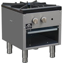  Forno 18-inch Commerciale gas stock pot range with 1 powerful 3-ring burner FCMSP0089-18 IMAGE 2