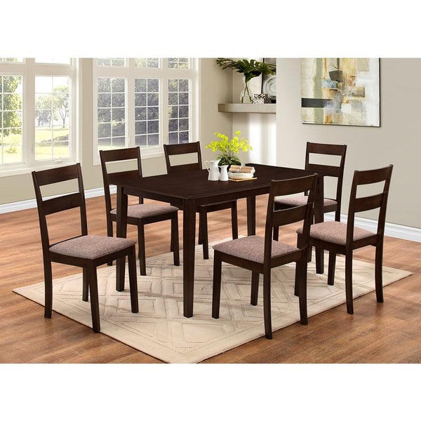 IFDC T-1048|C-1033 7 pc Dining Set IMAGE 1