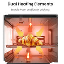 Four Grille-Pain 4 Tranches Acier Inoxydable Comfee CFO-BG12(SS)