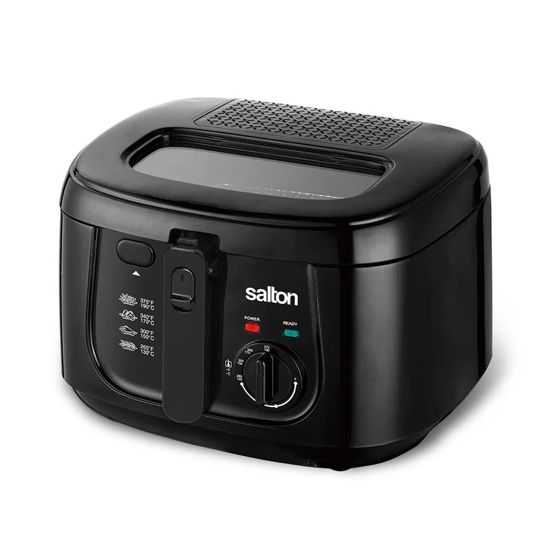 Salton DF1240BK 2.5 Litre Capacity Cool Touch Insulated Deep Fryer