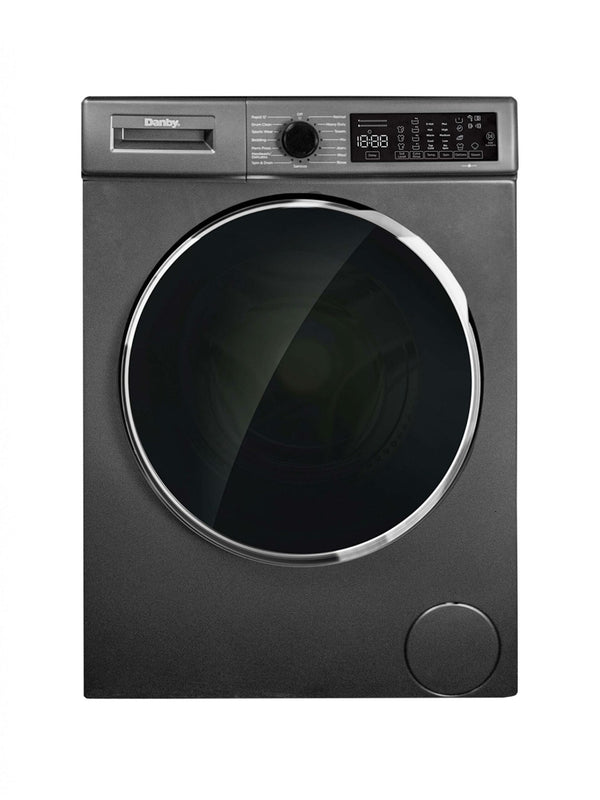 Danby 24″ Stackable Front Load Washing Machine DWM022D1DSDB [SCRATCH AND DENT]