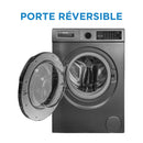 Danby Lave-linge à chargement frontal 24″ empilable DWM022D1DSDB [BOITE OUVERTE]