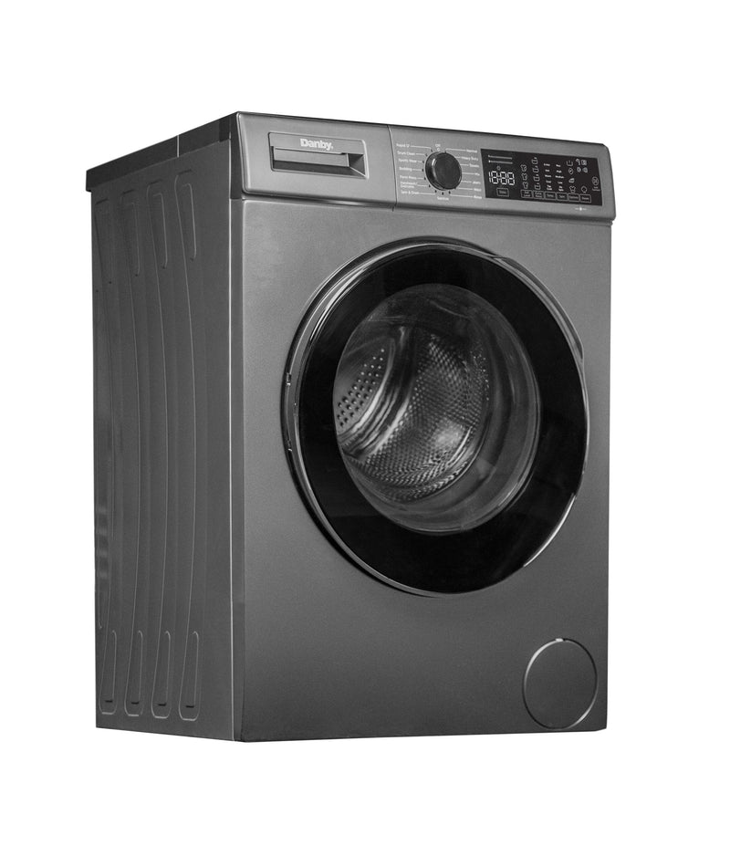 Danby 24″ Stackable Front Load Washing Machine DWM022D1DSDB [SCRATCH AND DENT]