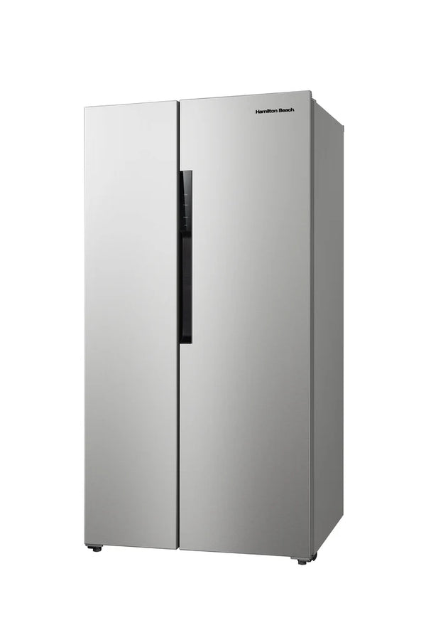 Réfrigérateur 33" Côte à Côte à Profondeur de Comptoir 15,6 pi³ Acier Inoxydable Hamilton Beach HBF1558
