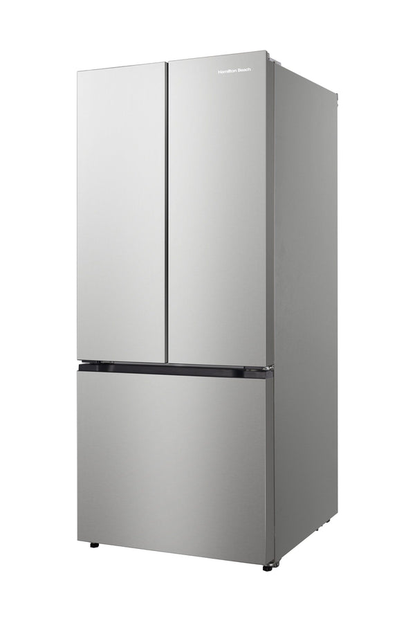 Réfrigérateur 30" à Deux portes de 17,7 pi³ Acier Inoxydable Hamilton Beach HBF1770 [BOITE OUVERTE]