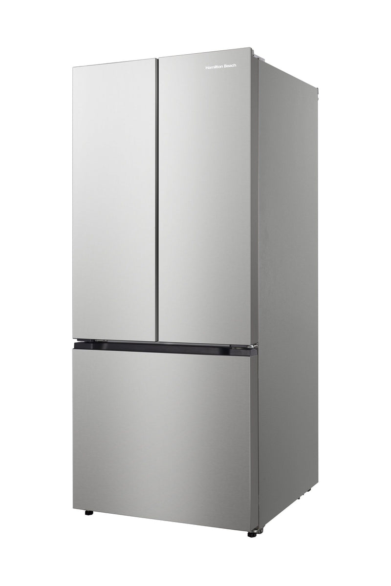 Réfrigérateur 30" à Deux portes de 17,7 pi³ Acier Inoxydable Hamilton Beach HBF1770 [BOITE OUVERTE]