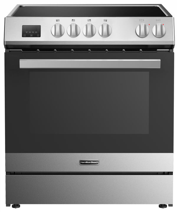 Cuisinière a induction encastrable de 5 pi3 Inox Hamilton Beach HBRI330 [BOITE OUVERTE]