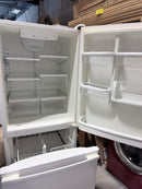 30-inch White Bottom Freezer Refrigerator | EB9FVHXWQ02 - Whirlpool *** USED ***