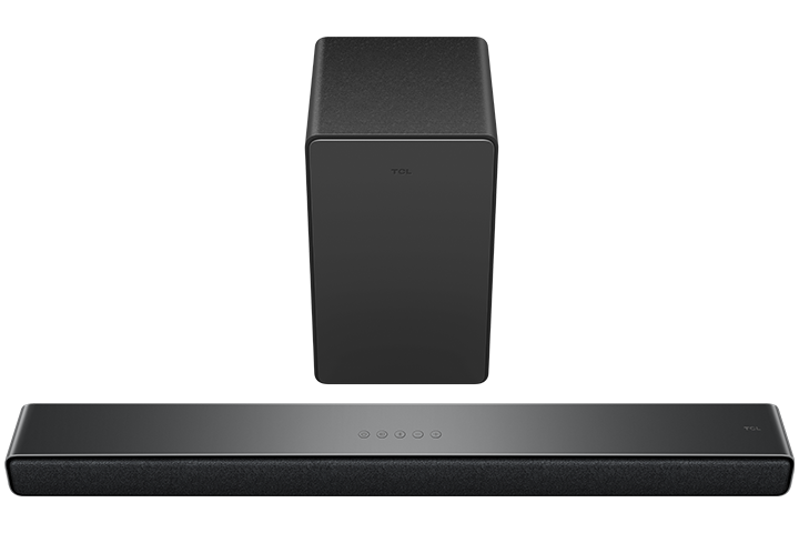 TCL 3.1 Channel 350W Soundbar with Wireless Subwoofer Black (Q6310-CA-B)
