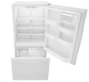 Amana 33in 22cu.ft. Bottom Mount Freezer Refrigerator ABB2224BRW