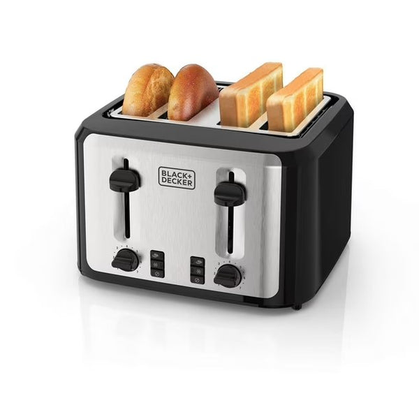 Black Decker 4-Slice Toaster (TR7847-1BD) - Main Image