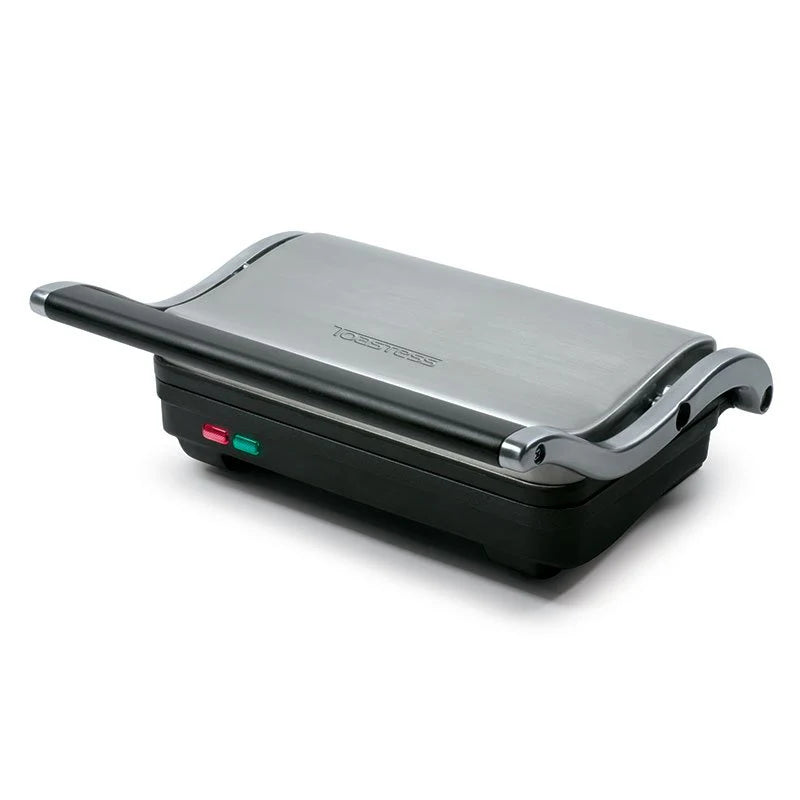 Salton Stainless Steel Electric Sandwich Grill with Floating Hinge Lid (TSG710)