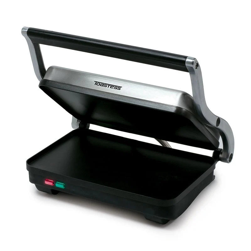 Salton Stainless Steel Electric Sandwich Grill with Floating Hinge Lid (TSG710)