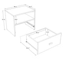 SUA-V Table de nuit ZEN OMEGA