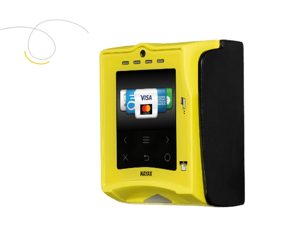 Credit card reader Cashless payment - VPOS Touch from Nayax