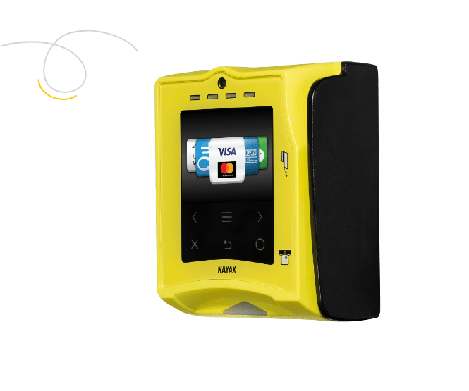 Credit card reader Cashless payment - VPOS Touch from Nayax