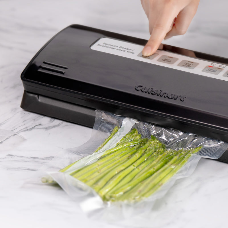 Cuisinart One-Touch Vacuum Sealer Black & Stainless Steel (VS-150C)