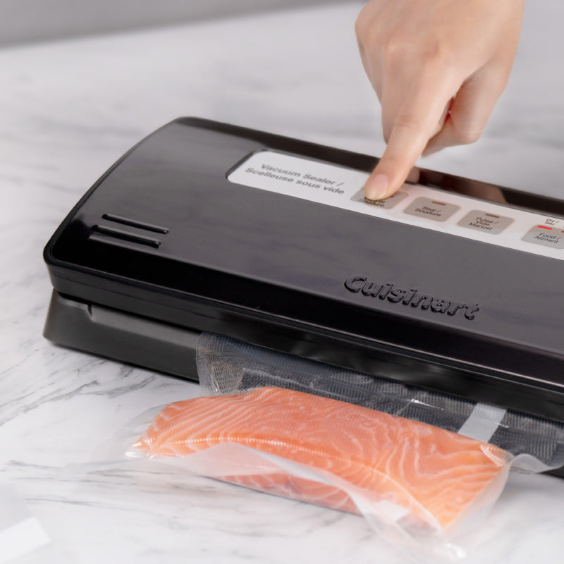 Cuisinart One-Touch Vacuum Sealer Black & Stainless Steel (VS-150C)