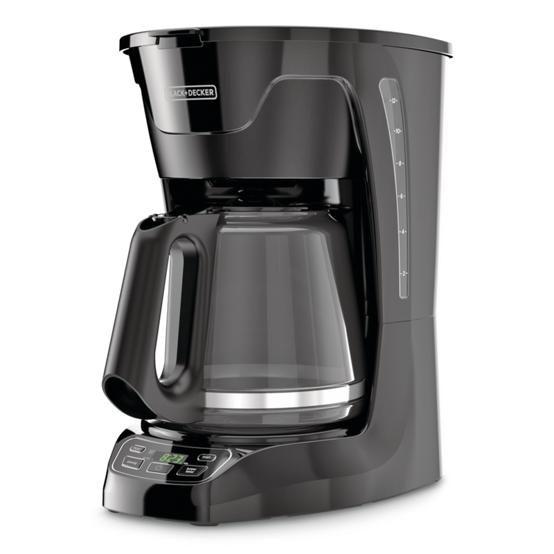 Cafetière Numérique 12 tasses Noir Black & Decker ( CM1110BC )