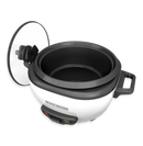 Black & Decker Non-Stick Rice Cooker & Steamer White, 6 Cups [OPEN BOX]