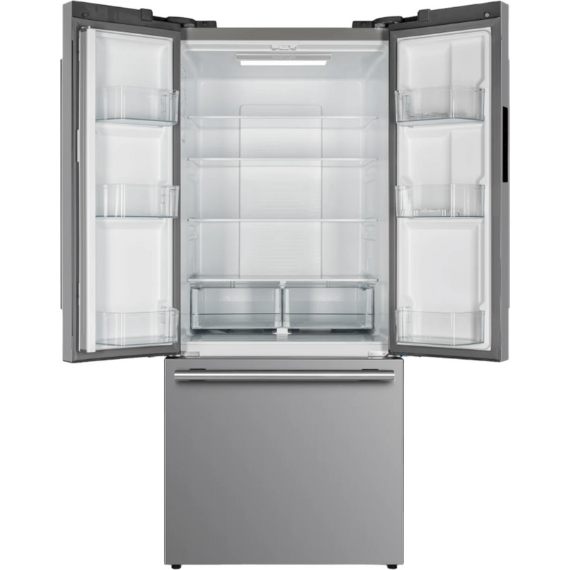 Réfrigérateur Forno 31 po. Porte française 17,5 pieds cubes Energy Star FFFFD1974-31SB [BOITE OUVERTE]