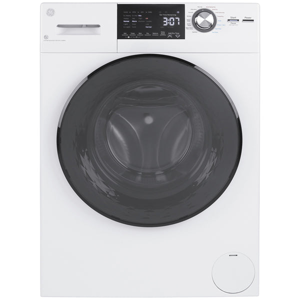 Combo Laveuse/Sécheuse Tout-en-Un à Chargement Frontal de 2,4 pi³ Blanche GE GFQ14ESSNWW [BOITE OUVERTE]