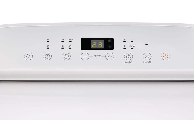 Climatiseur en 4 sens portatif sur roulettes Noma avec télécommande, 10 000 BTU, blanc NPX10RWCM [BOITE OUVERTE]