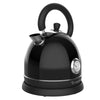 Frigidaire EKET125-BLACK 1.7L Retro Kettle with Thermometer Black [OPEN BOX]