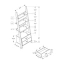 Monarch Bookcases 4-Shelf I 2562 IMAGE 5