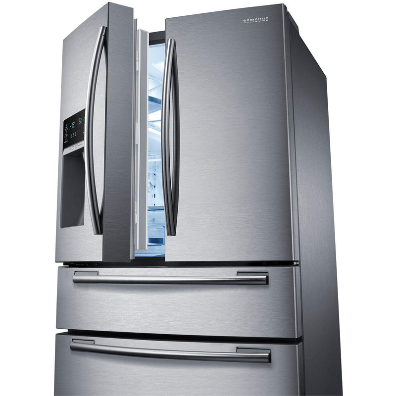 Samsung 36-inch, 28 cu. ft. French 4-Door Refrigerator with Ice and Water RF28HMEDBSR/AA IMAGE 10