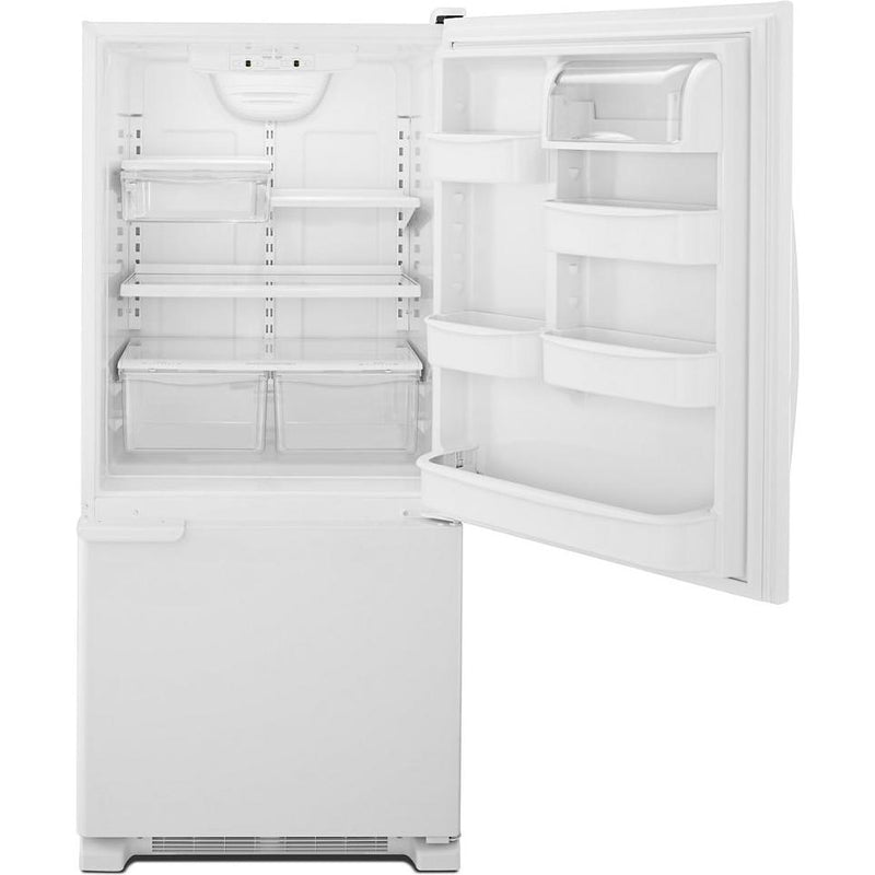 Whirlpool 30-inch, 18.6 cu. ft. Bottom Freezer Refrigerator WRB119WFBW IMAGE 5