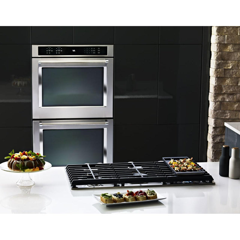 KitchenAid 30-inch Built-In Gas Cooktop with Even-Heat™ Burner KCGS550ESS IMAGE 12