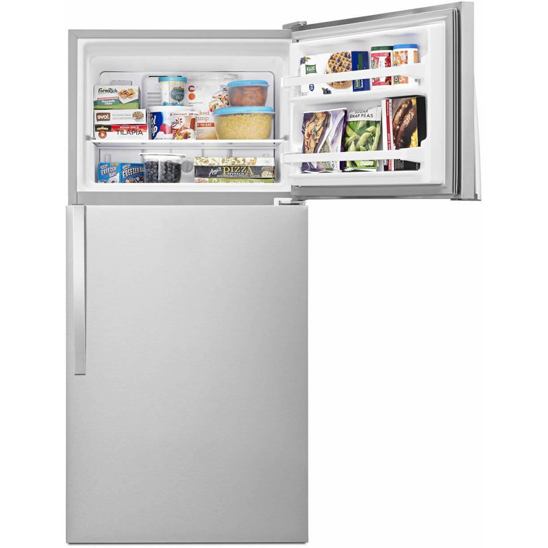 Whirlpool 30-inch, 18.2 cu.ft. Freestanding Top Freezer Refrigerator with Flexi-Slide™ Bin WRT318FZDM IMAGE 6