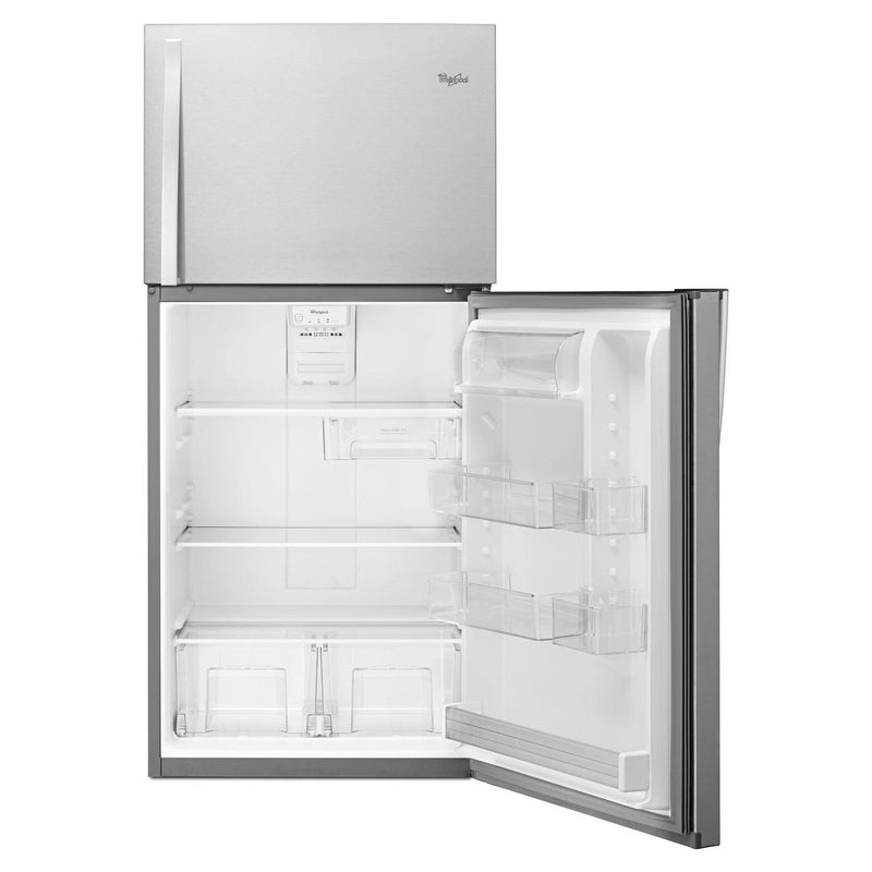 Whirlpool 30-inch, 19.14 cu.ft. Freestanding Top Freezer Refrigerator with Flexi-Slide™ Bin WRT519SZDM IMAGE 4