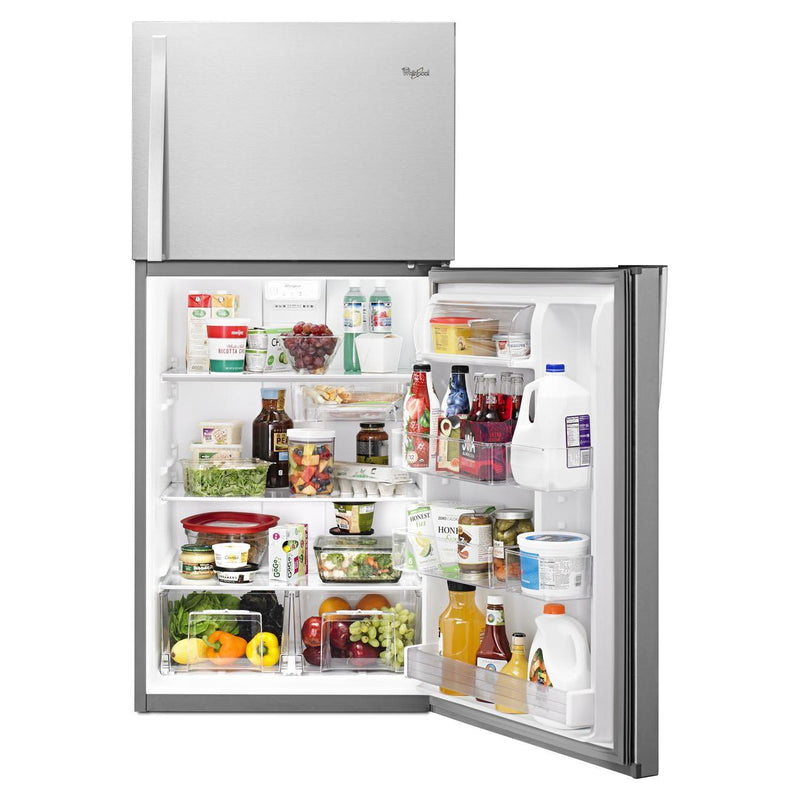 Whirlpool 30-inch, 19.14 cu.ft. Freestanding Top Freezer Refrigerator with Flexi-Slide™ Bin WRT519SZDM IMAGE 6