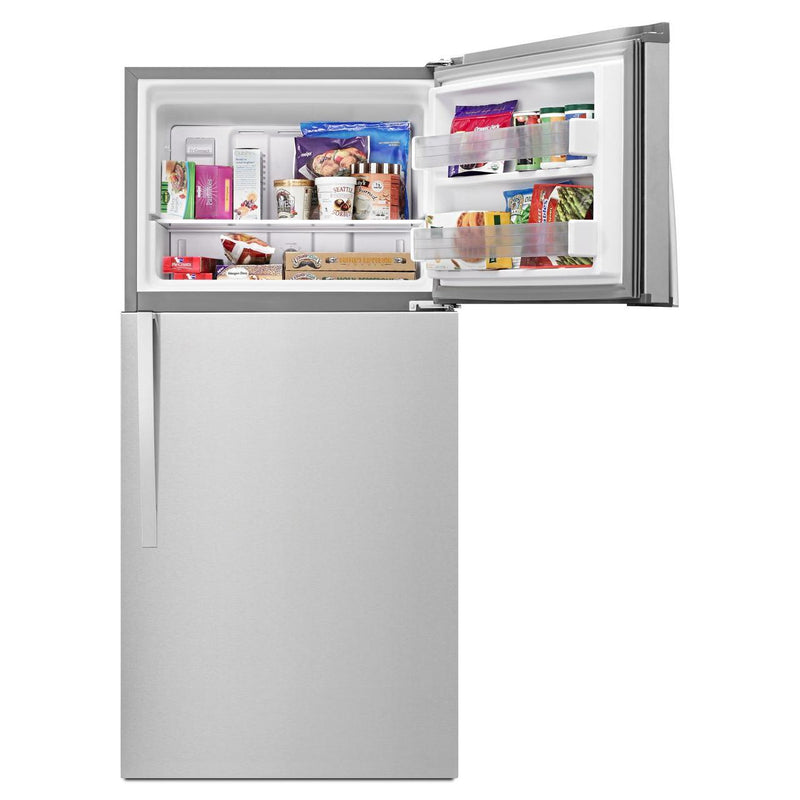 Whirlpool 30-inch, 19.14 cu.ft. Freestanding Top Freezer Refrigerator with Flexi-Slide™ Bin WRT519SZDM IMAGE 7