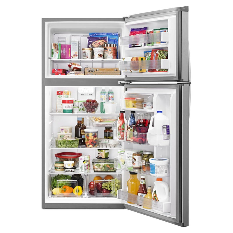 Whirlpool 30-inch, 19.14 cu.ft. Freestanding Top Freezer Refrigerator with Flexi-Slide™ Bin WRT519SZDM IMAGE 8