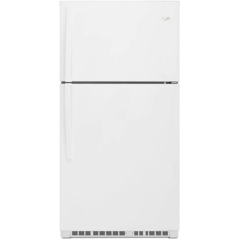 Whirlpool 33-inch, 21.3 cu. ft. Freestanding Top Freezer Refrigerator with Flexi-Slide™ Bin WRT541SZDW IMAGE 1